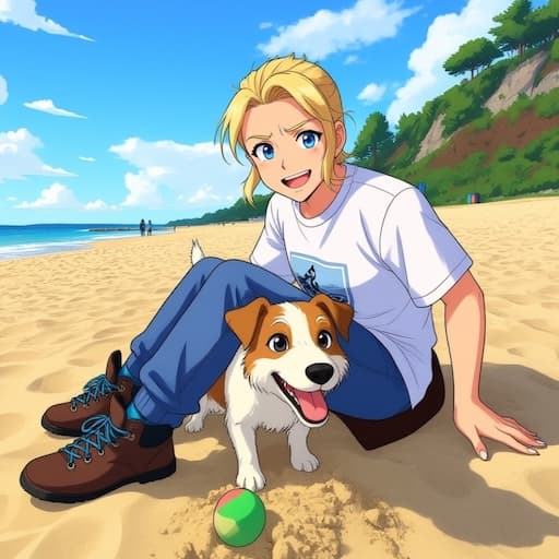 Anime transformation example 6