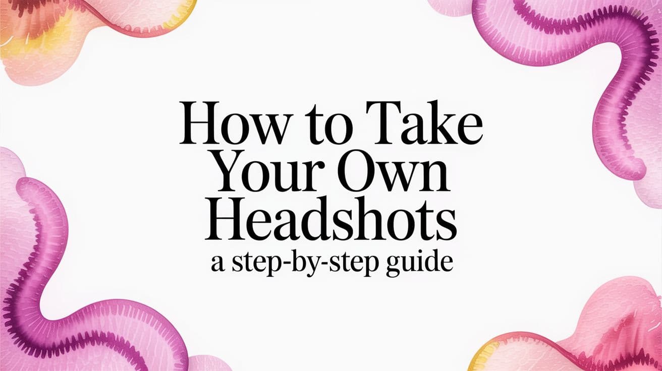 How to Take Your Own Headshots A Step-by-Step Guide