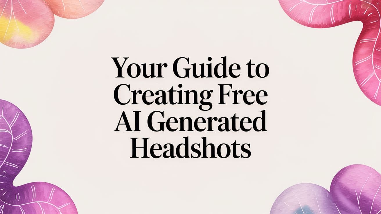 Your Guide to Creating Free AI Generated Headshots