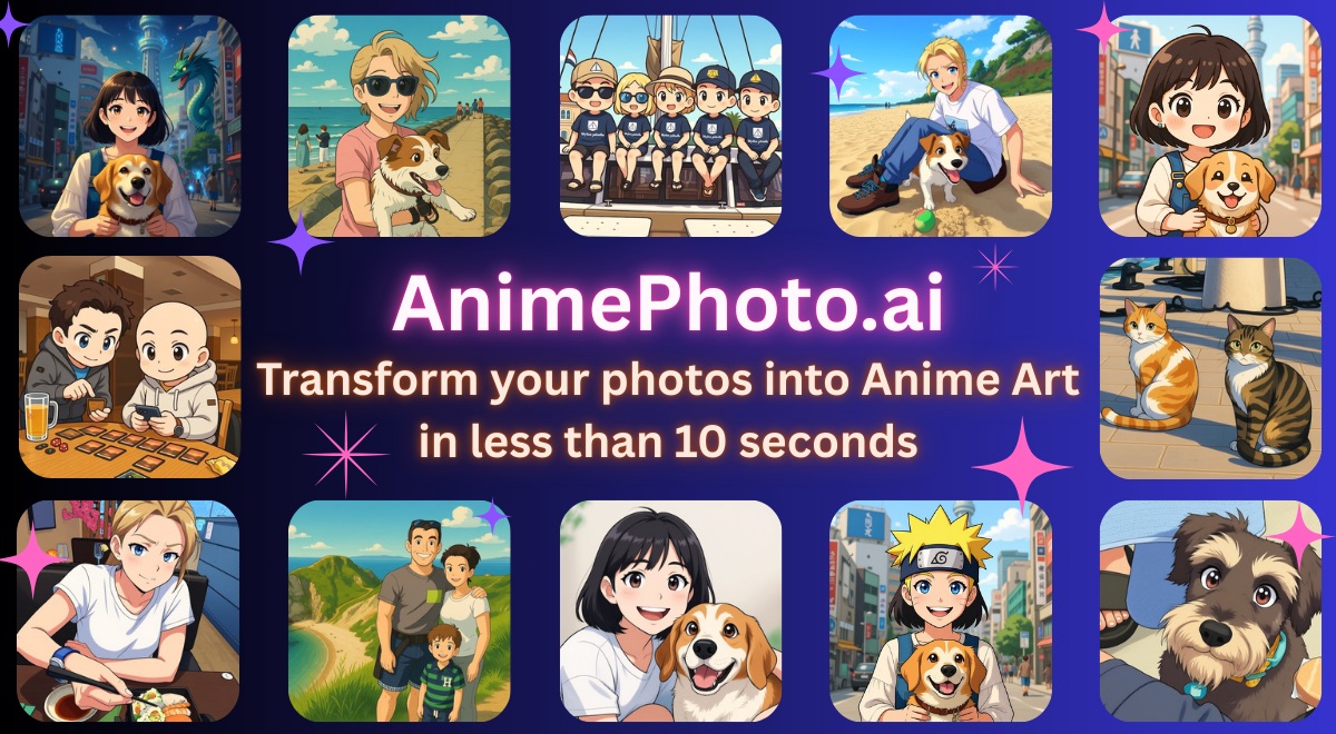 AnimePhotoAI - Transform Your Photos into Anime Art
